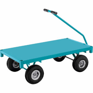 Chariot sur roues pneumatiques avec poignées 30'' x 60'' / 800 lb