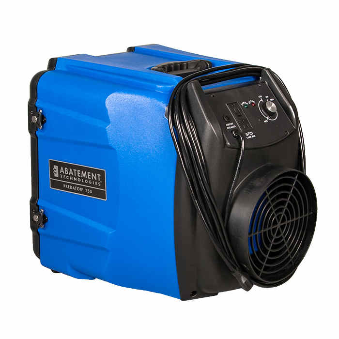 Ventilateur à poussière HEPA / 750 PCM / 120V.