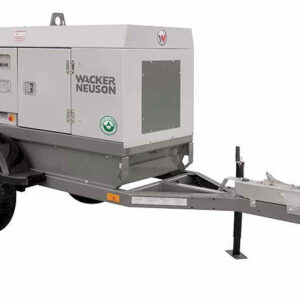 Génératrice 25 kW sur remorque 110-220-600V / diesel